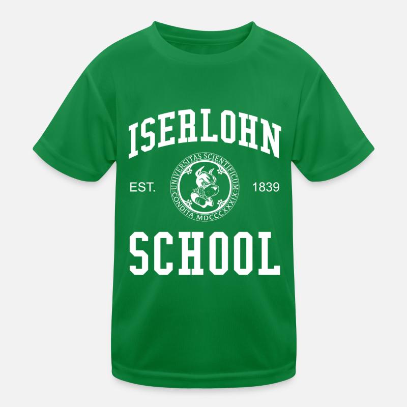 École Iserlohn Université École supérieure Université T-shirt sport Enfant