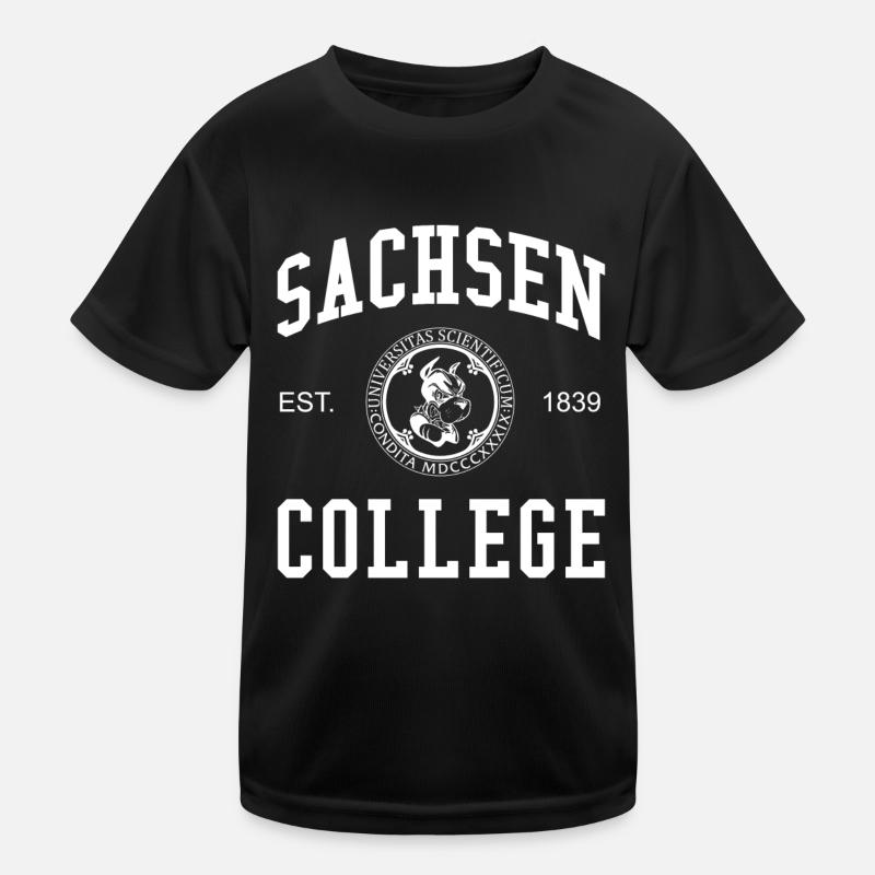 Saxony College University University College Kids Functional T-Shirt
