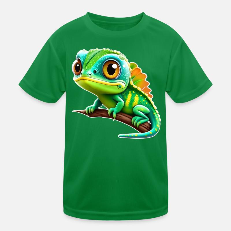 Cuter. Little Iguana Kids Functional T-Shirt