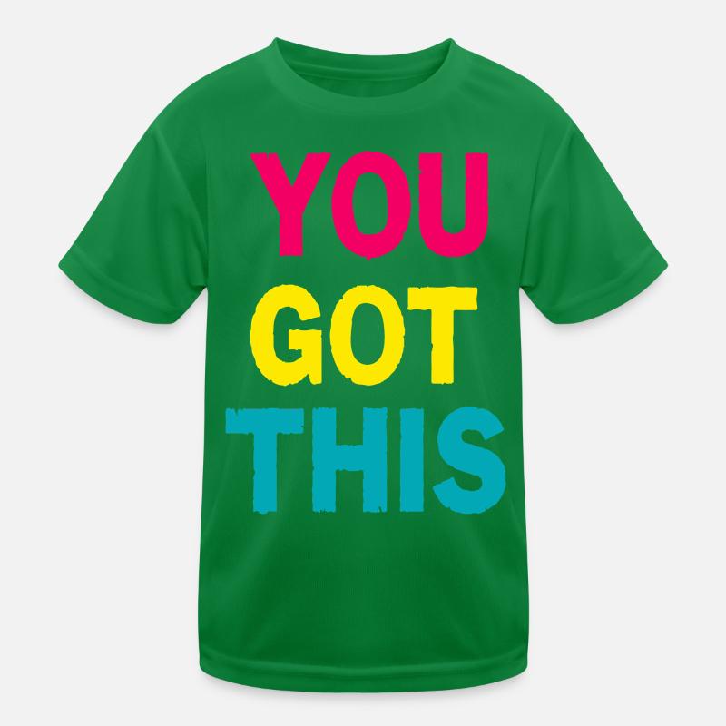 Vous l’avez compris - Citation de motivation audacieuse et colorée T-shirt sport Enfant