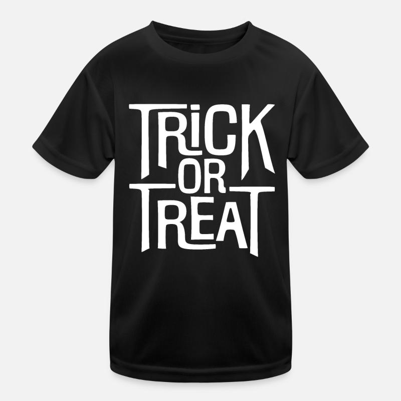 Trick Or Treat Kids Functional T-Shirt