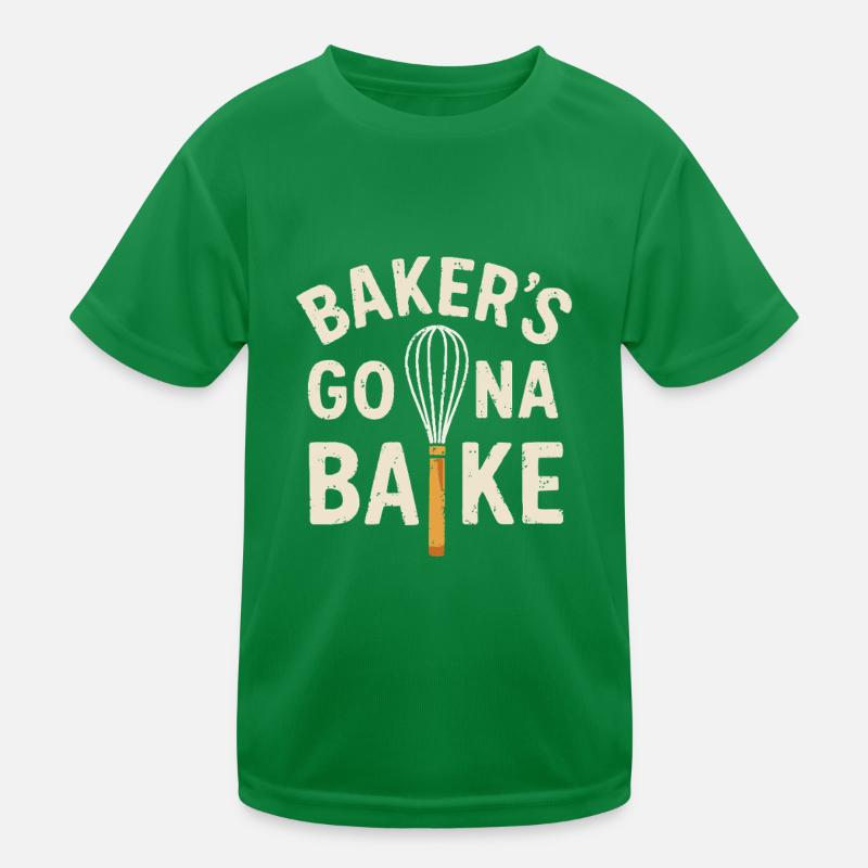 Backhelden im Einsatz Kinder Funktions-T-Shirt