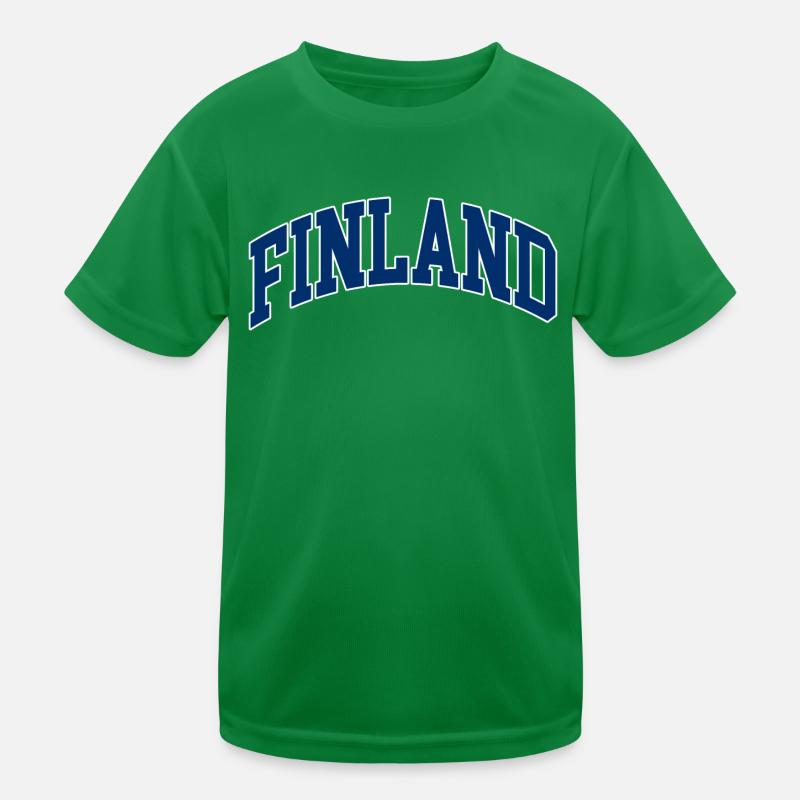 FINLAND Kids Functional T-Shirt