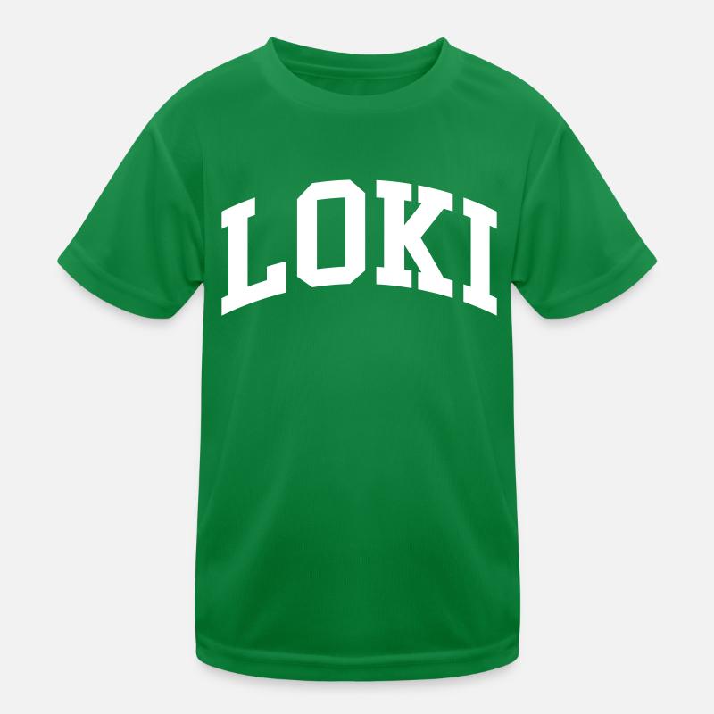 Loki Kinder Funktions-T-Shirt