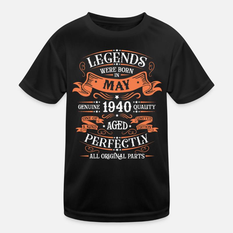 Years of excellence May 1940 Gift Kids Functional T-Shirt