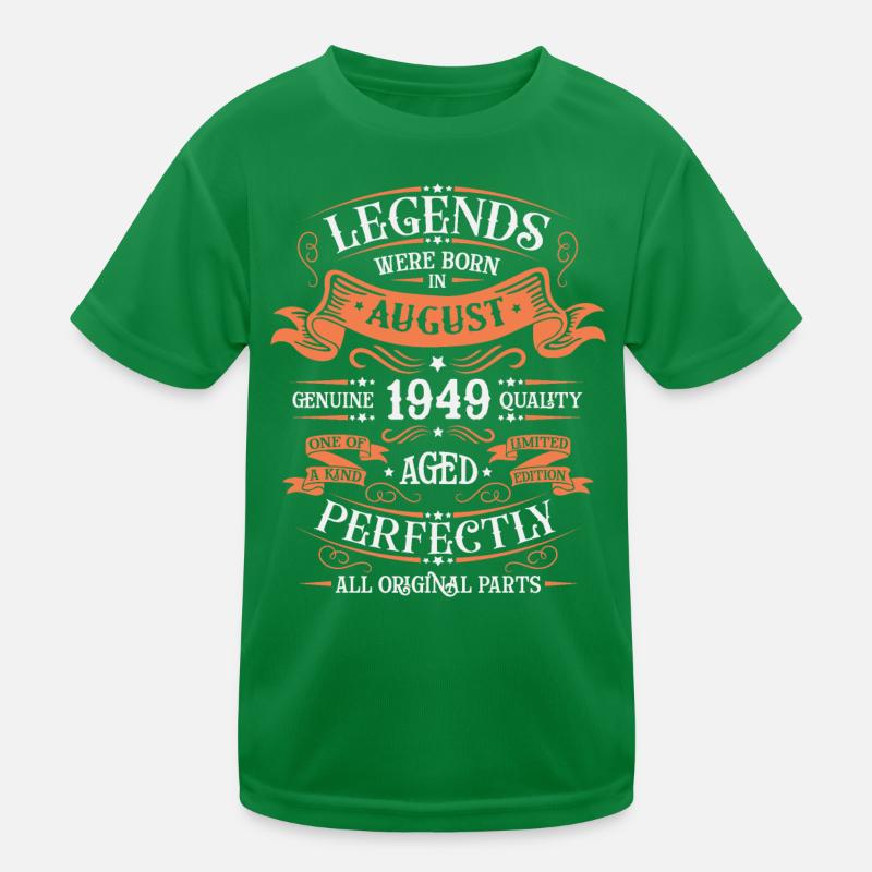August 1949 Kids Functional T-Shirt