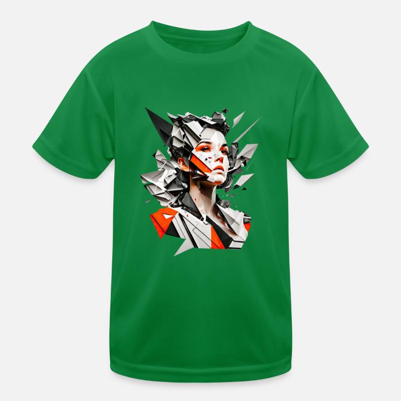 Retro Flash No34 Kinder Funktions-T-Shirt