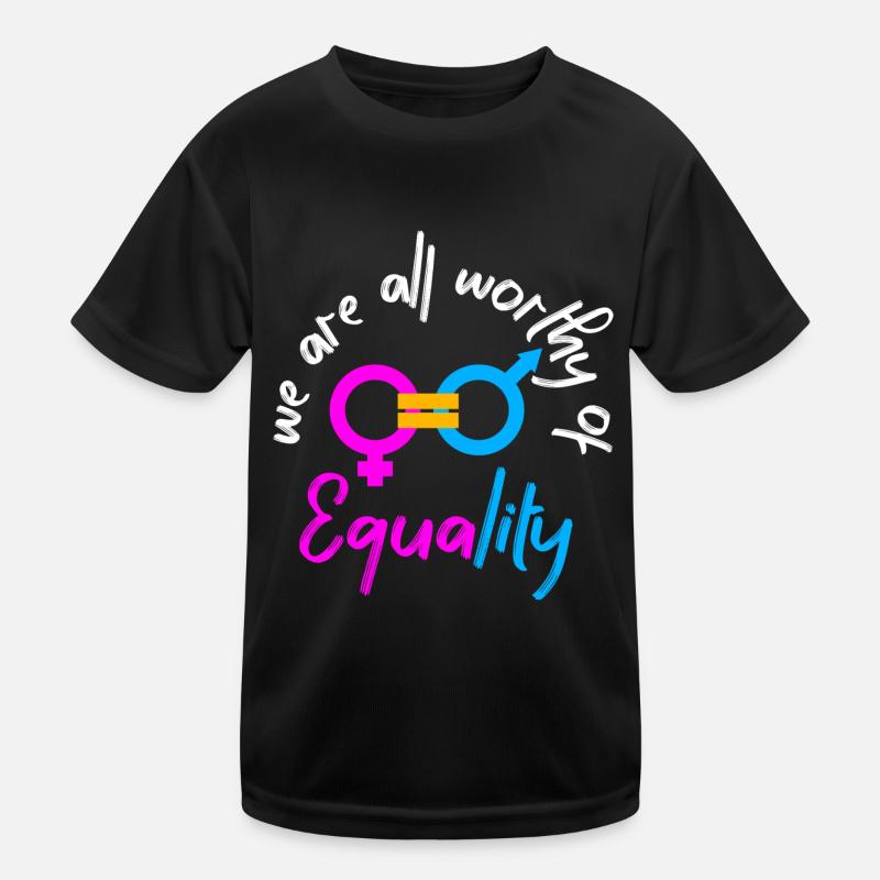 Égalité T-shirt sport Enfant