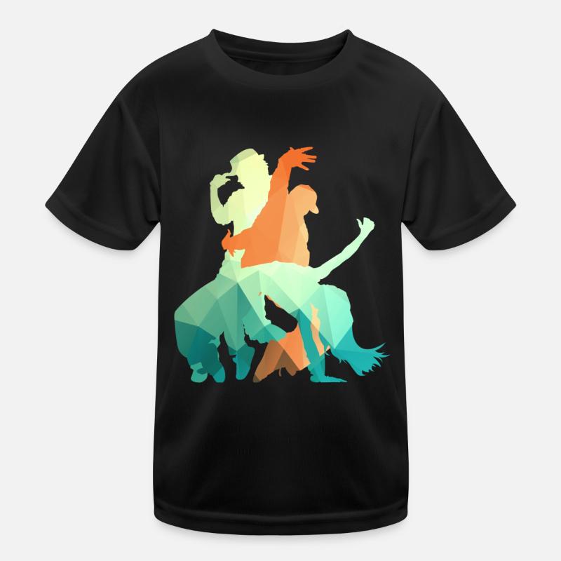 Hip Hop Dance Mädchen Kinder Funktions-T-Shirt
