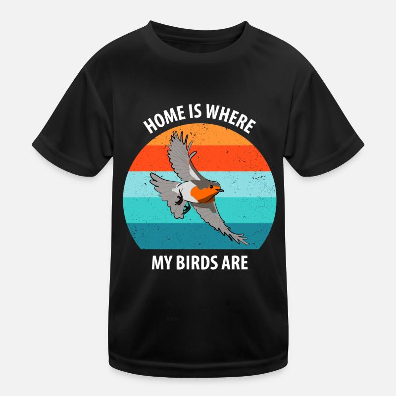 Bird Watching Bird Watching Birding Bird Kids Functional T-Shirt