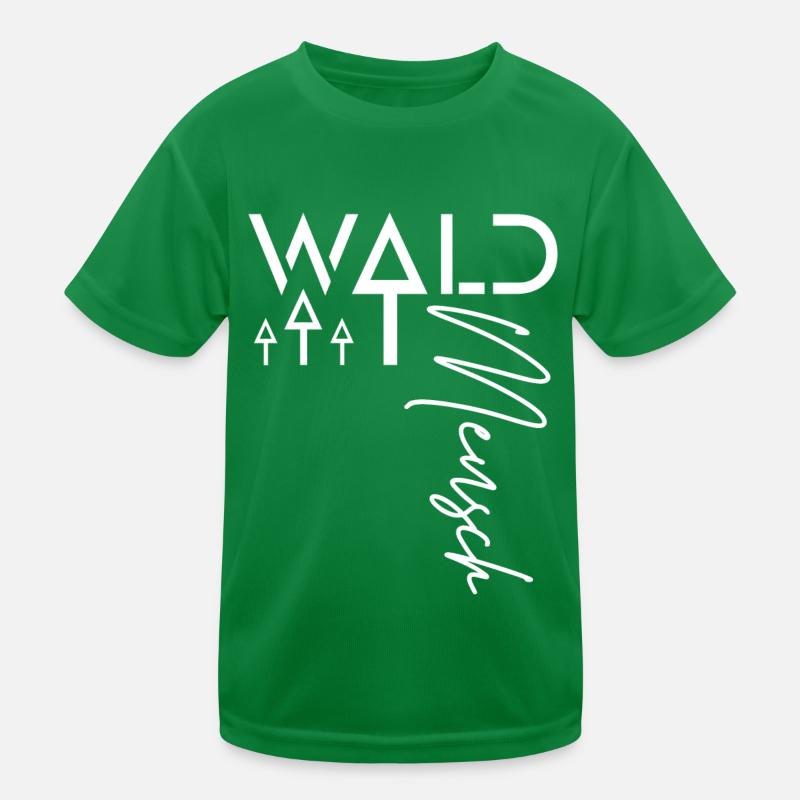 Waldmensch Kinder Funktions-T-Shirt
