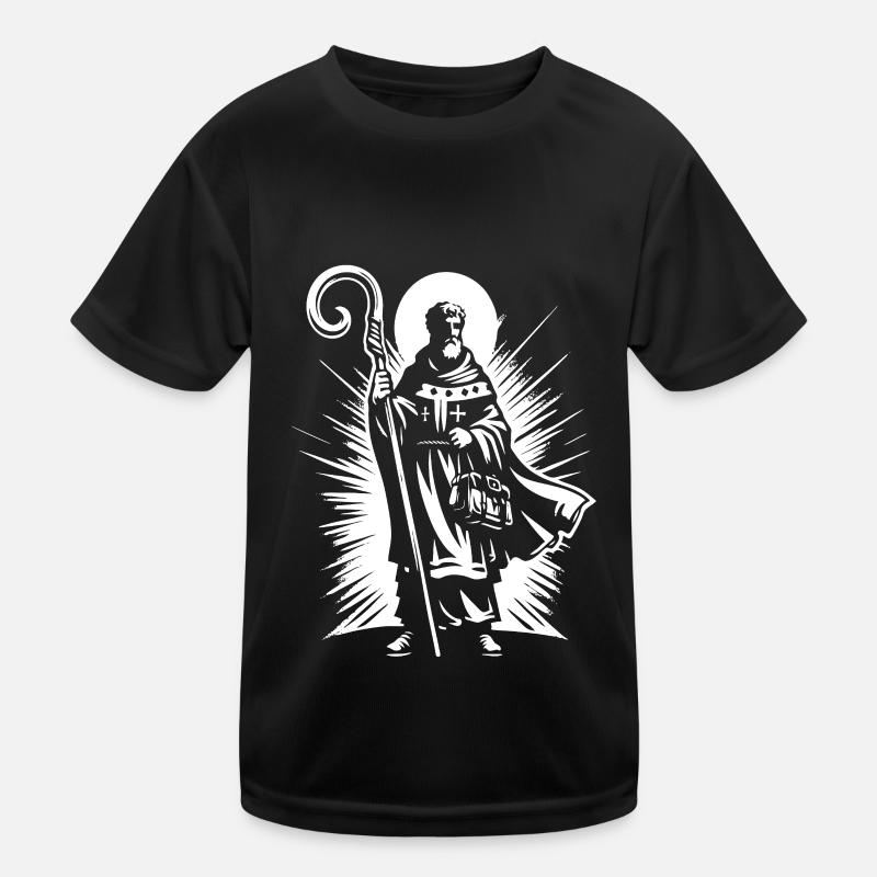 Saint Nicholas – Classic Design Kids Functional T-Shirt