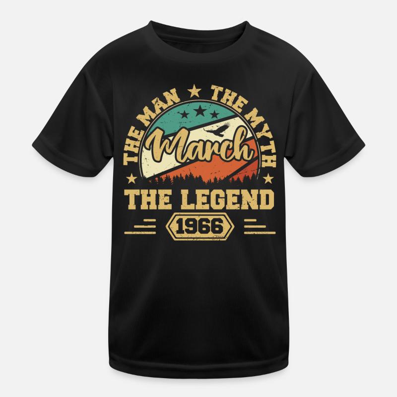 March 1966 Jubilee 1966 Legends March Kids Functional T-Shirt