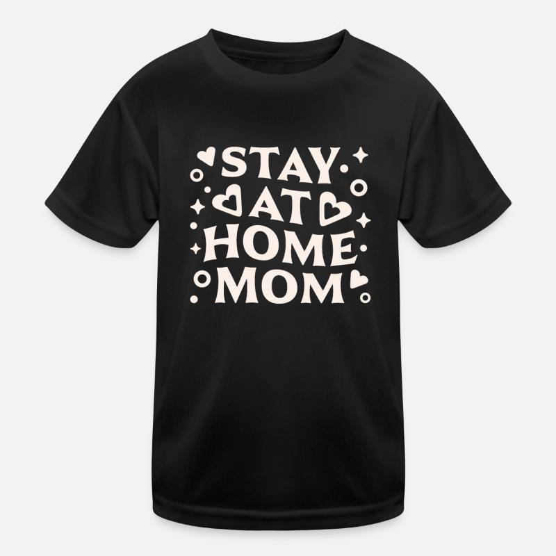 Hausfrau Kinder Funktions-T-Shirt