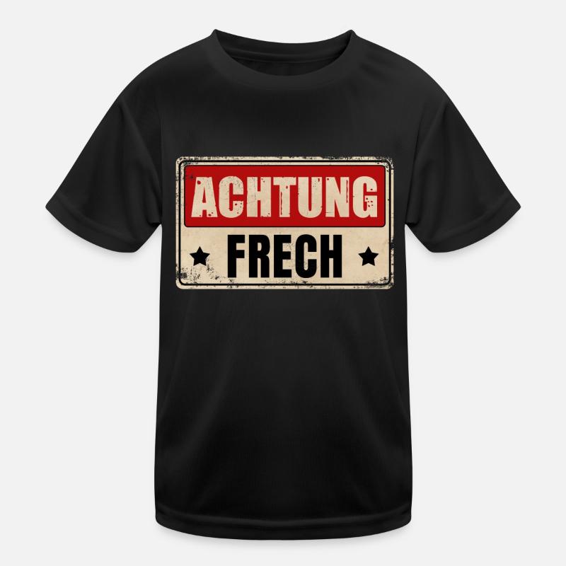 ACHTUNG FRECH Kinder Funktions-T-Shirt