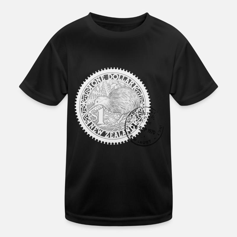 Timbre de Nouvelle-Zélande T-shirt sport Enfant
