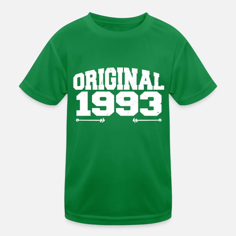 Original 1993 | Geburtstagsgeschenk 1993 Kinder Funktions-T-Shirt