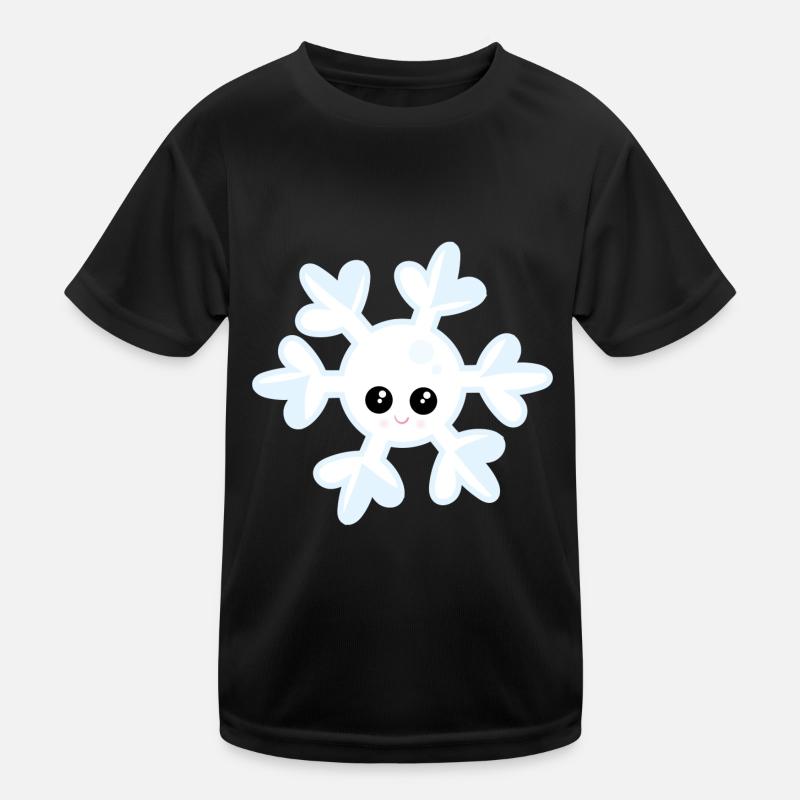 flocon de neige T-shirt sport Enfant
