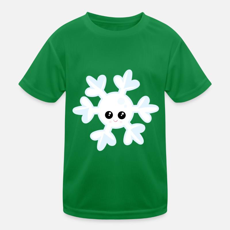 flocon de neige T-shirt sport Enfant