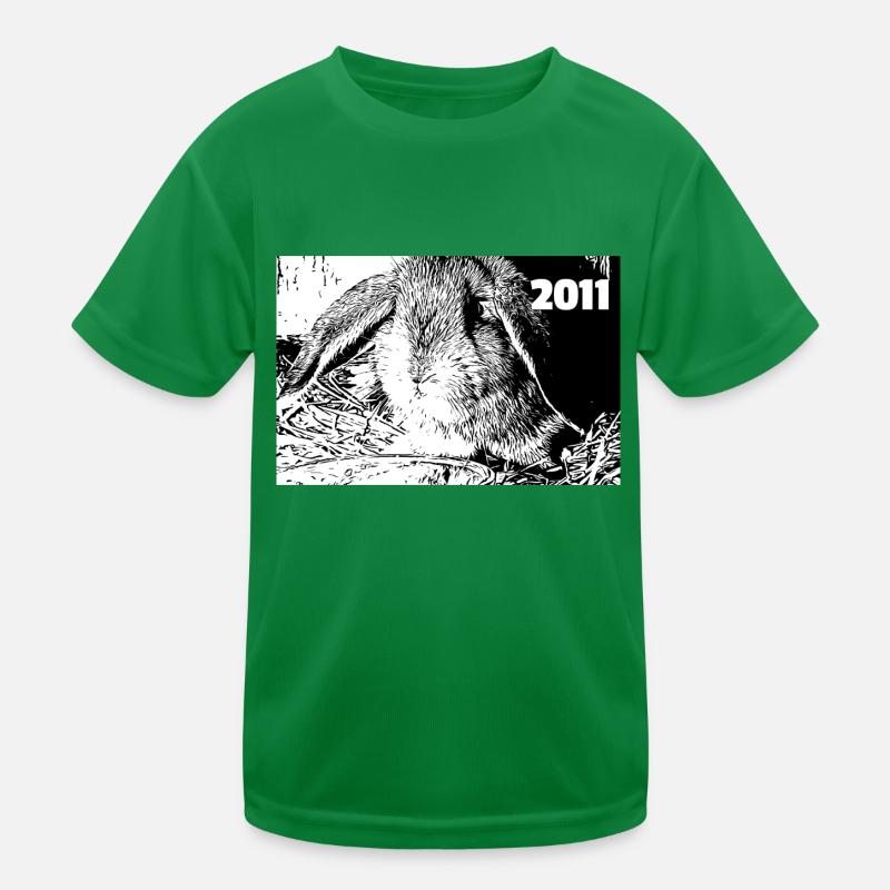 Hase 2011 Kinder Funktions-T-Shirt