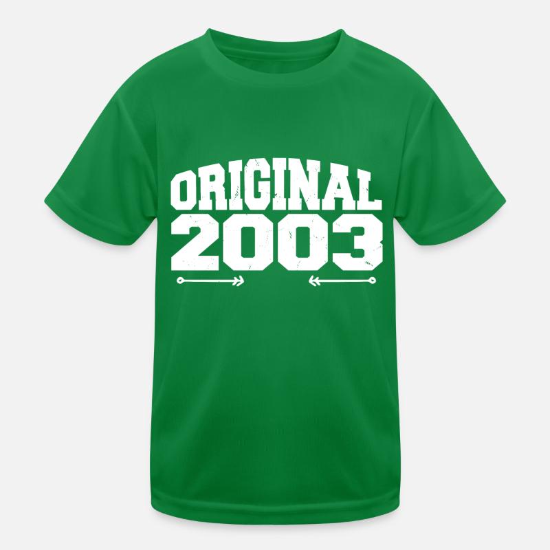 Original 2003 | Birthday present 2003 Kids Functional T-Shirt