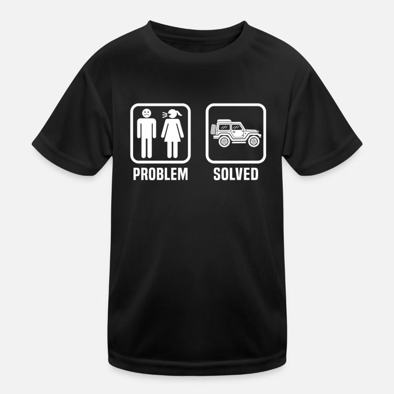 Problem solved off road 4x4 T-shirt sport Enfant