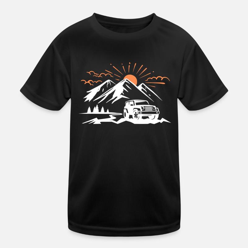 off road 4x4 offroad off-road vehicle T-shirt sport Enfant