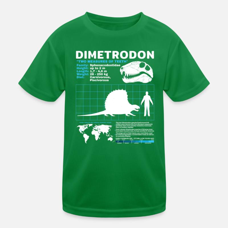 Fiche technique Dimetrodon T-shirt sport Enfant
