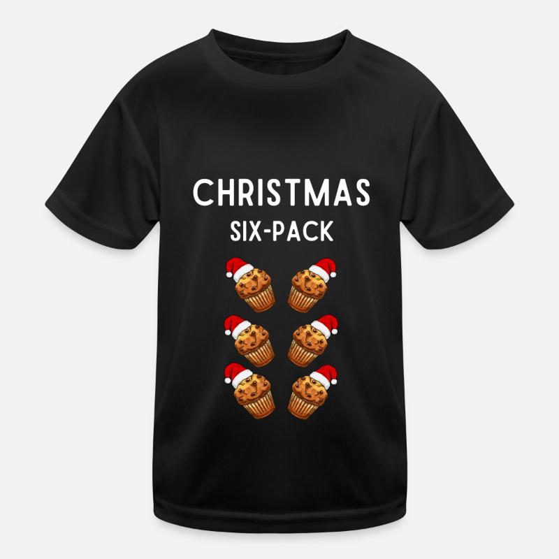 Christmas six-pack Kids Functional T-Shirt