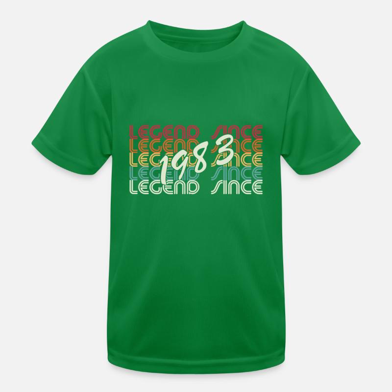 legend since 1983 Kinder Funktions-T-Shirt
