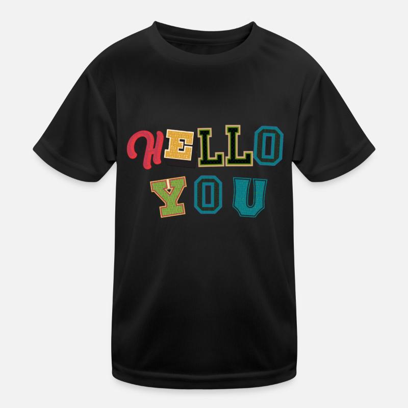 Sprüche Kinder Funktions-T-Shirt