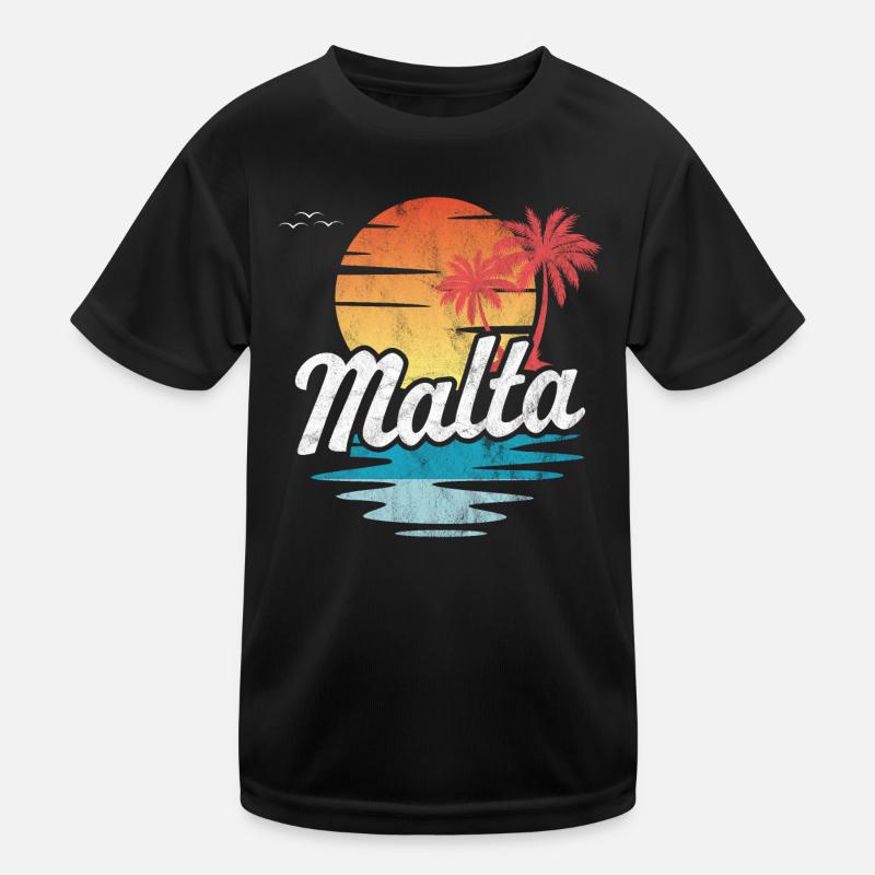 Malta Kids Functional T-Shirt