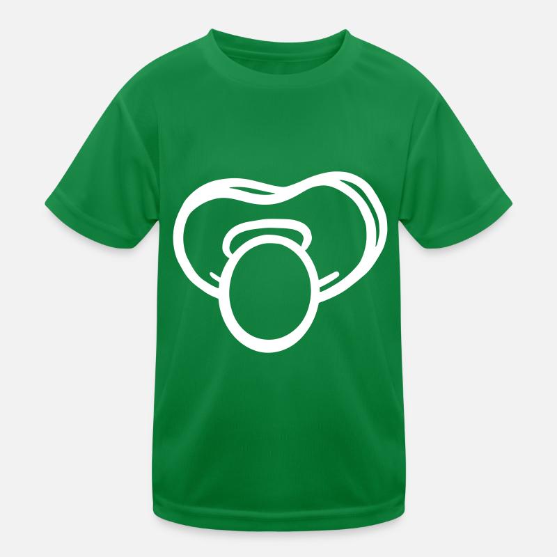 Pacifier Vector Kids Functional T-Shirt