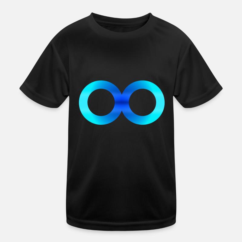 Eight Infinity 5 - Kids Functional T-Shirt - black