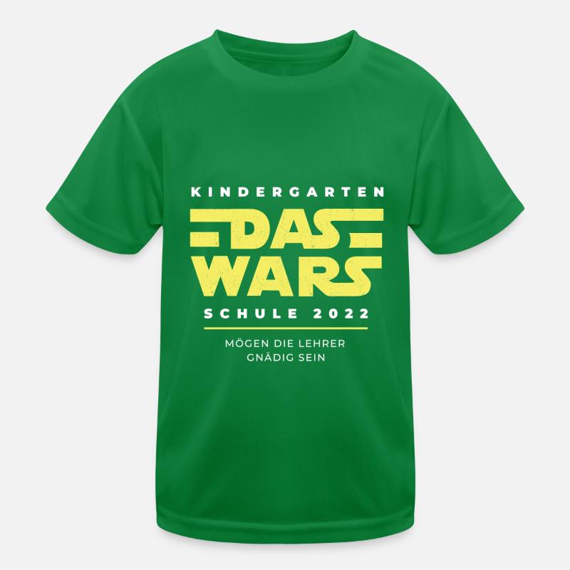 Das Wars Kindegarten Einschulung Kinder Funktions-T-Shirt