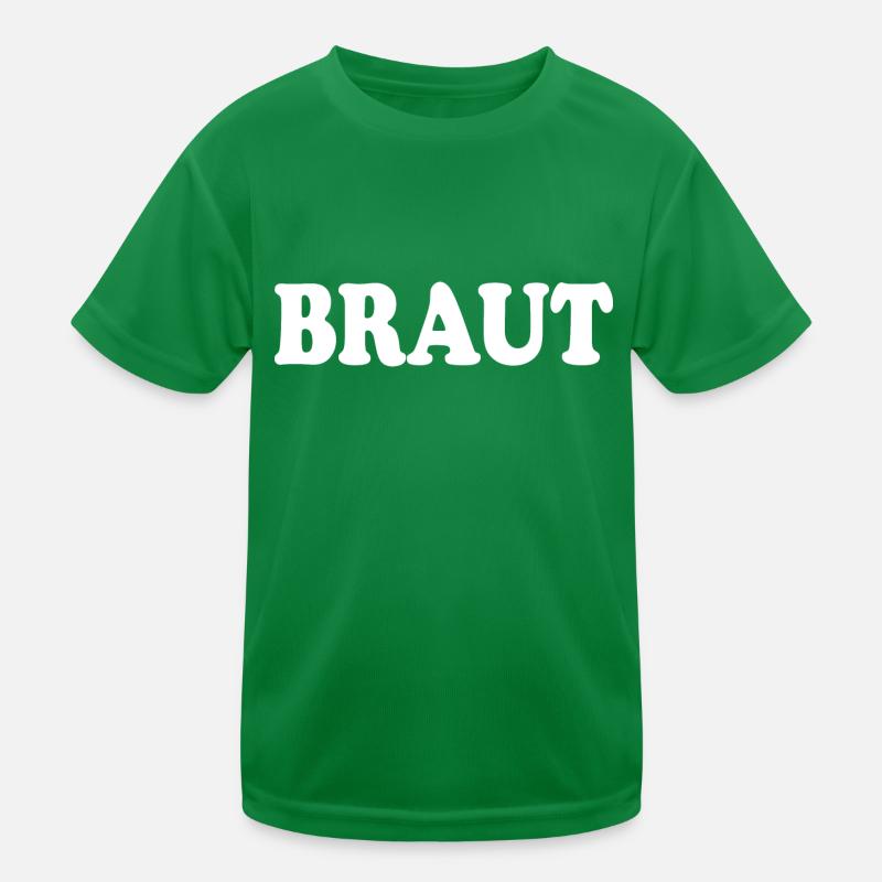 Braut Kinder Funktions-T-Shirt