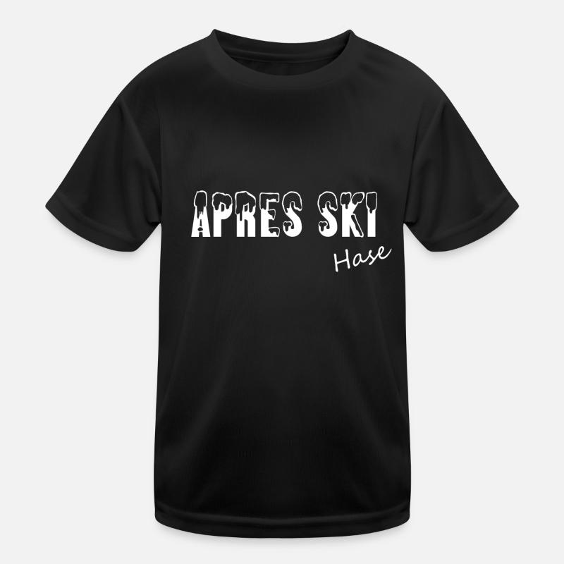 Apres Skihase Kinder Funktions-T-Shirt