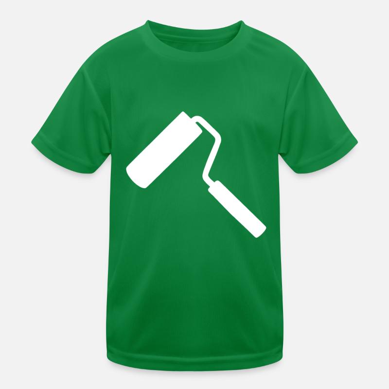 Malerrolle Kinder Funktions-T-Shirt