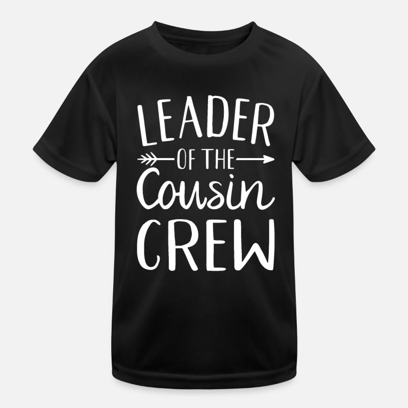 Anführer der Cousin-Crew Kinder Funktions-T-Shirt