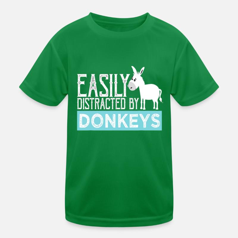 Les ânes facilement distraits - Cadeaux d’âne pour Donke T-shirt sport Enfant