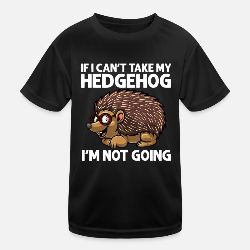 Cool Hedgehog For Men Women Hedgehog Lovers Hedge Kids Functional T-Shirt