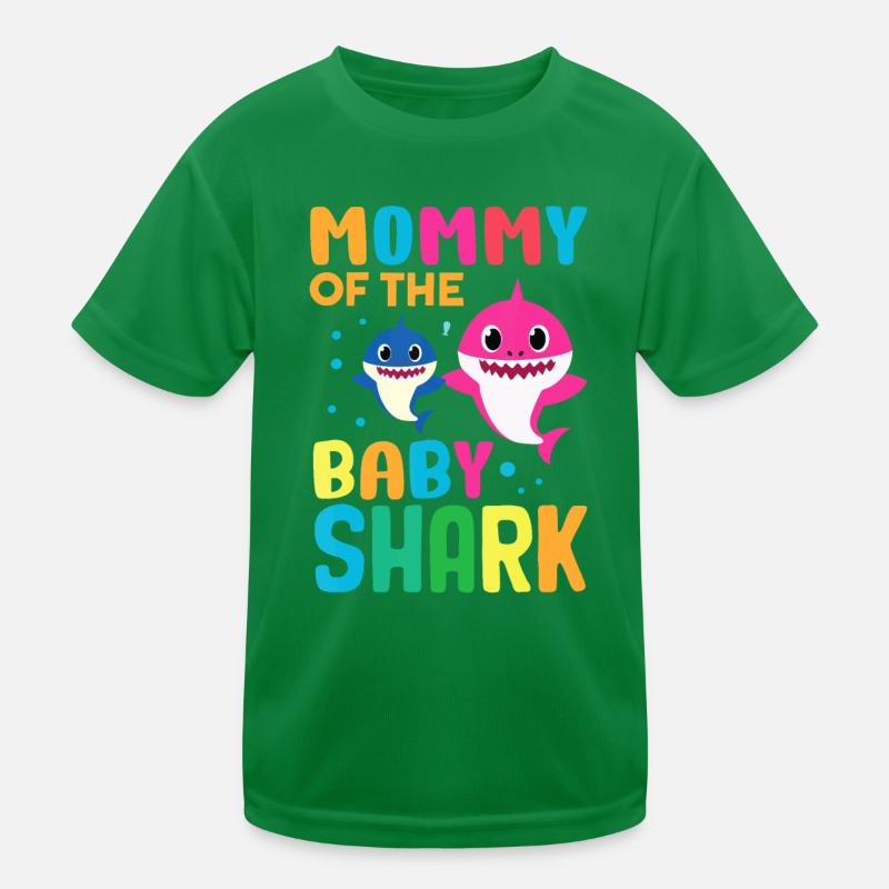 Shark Birthday Quote Funny B-day Mom Kids Functional T-Shirt