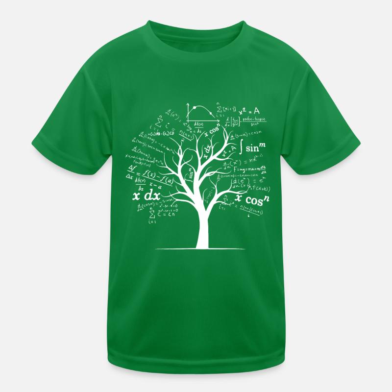 Funny AP Calculus Algebra Tree Math Teacher Nerd G Kids Functional T-Shirt