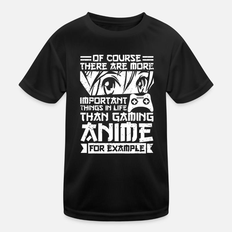 Japanese Funny There Are More Important Things Inf Kids Functional T-Shirt