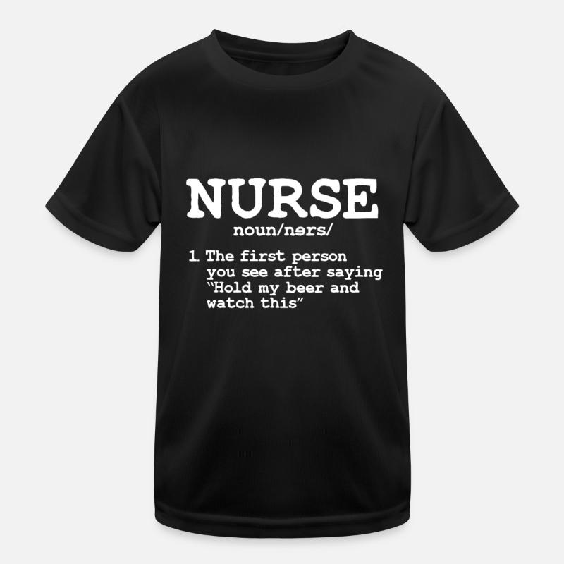 Krankenschwester Definition Krankenpflege Kinder Funktions-T-Shirt