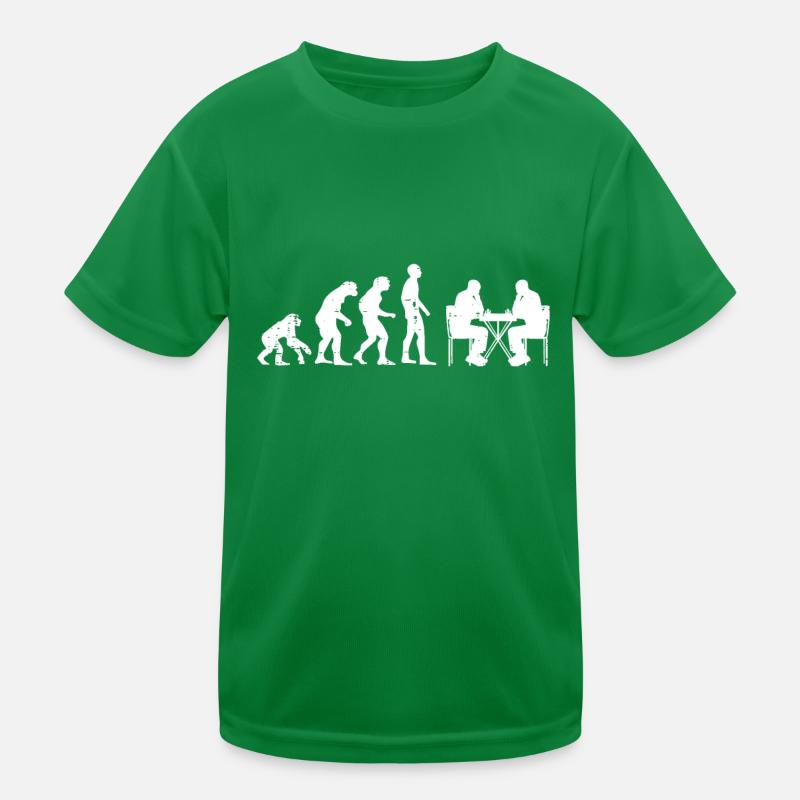 Chess Evolution Funny Player Master Men Women Yout Kinder Funktions-T-Shirt