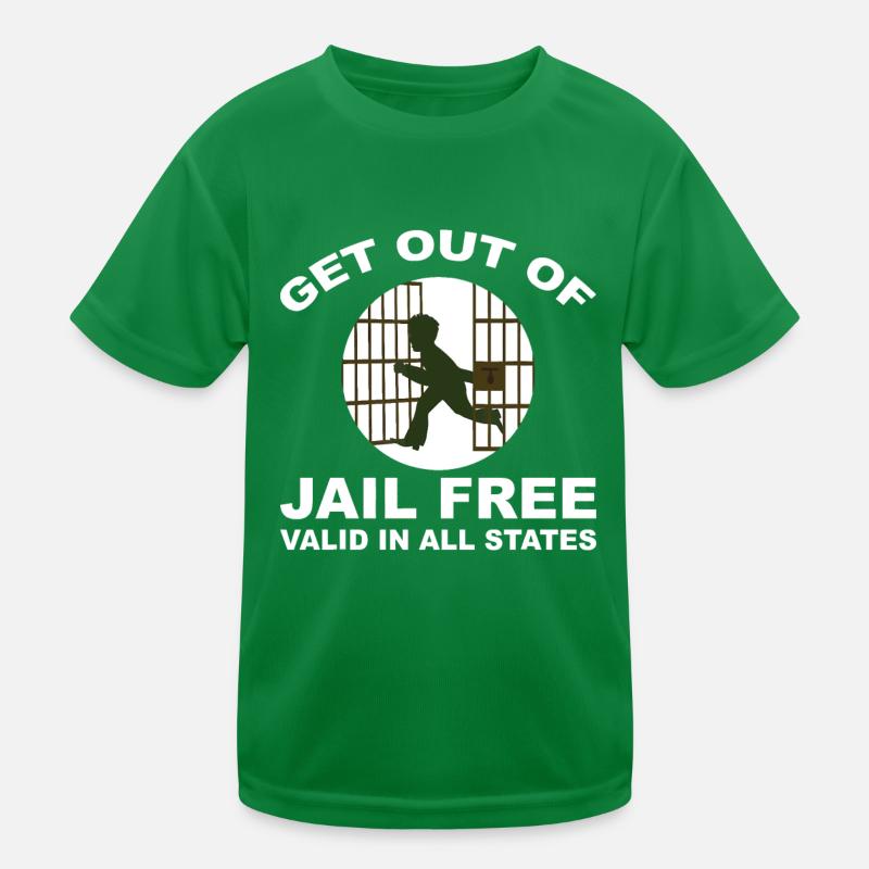 Sortez de prison libre T-shirt sport Enfant