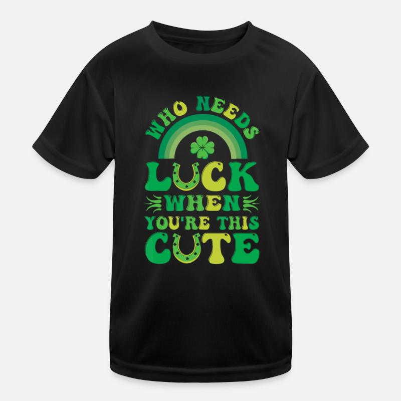 Fête de la Saint-Patrick T-shirt sport Enfant