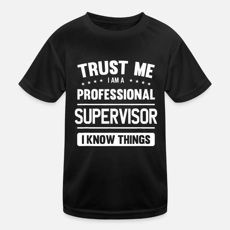 Superviseur Idea Trust Superviseur professionnel T-shirt sport Enfant