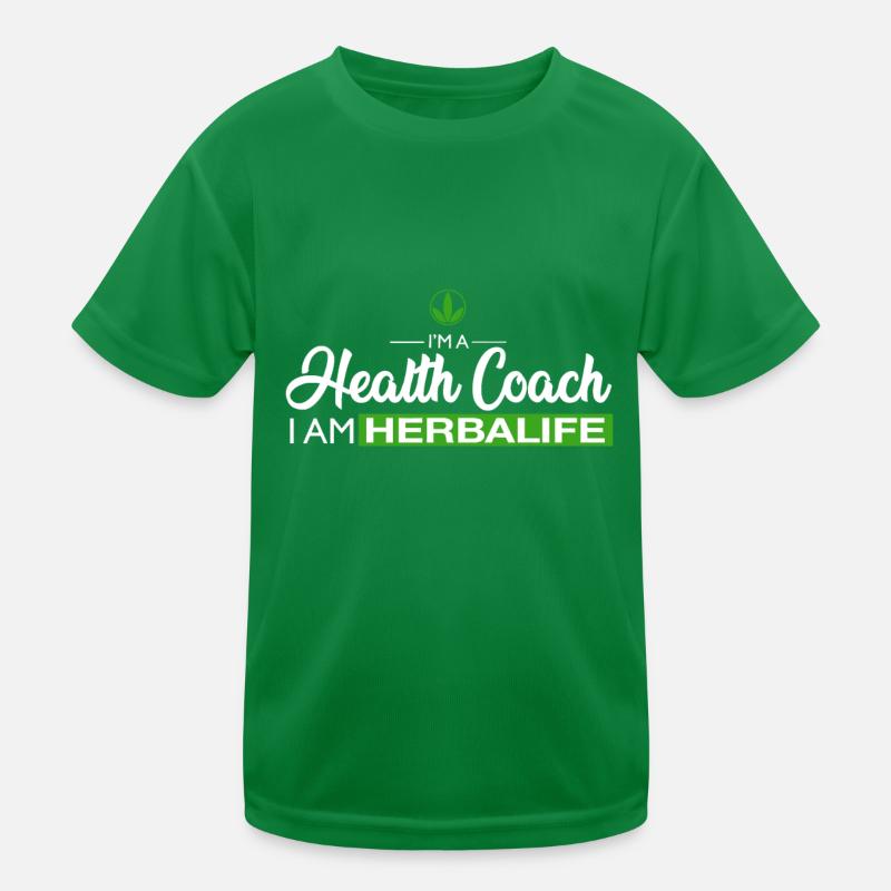 Ich bin Health Coachtrainerinstructortutorhandler Kinder Funktions-T-Shirt